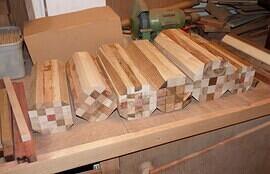 Prepared goblet blanks